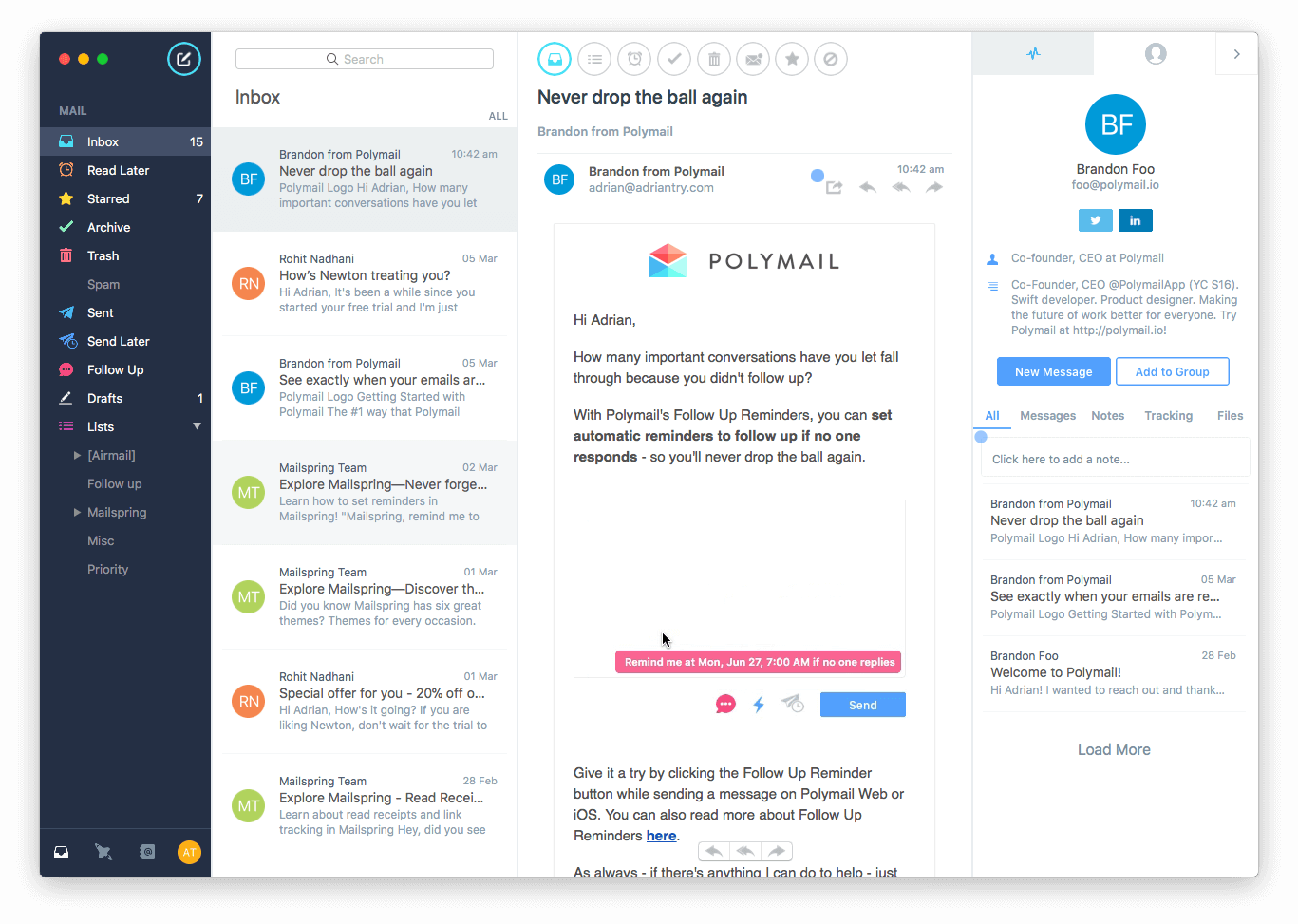 pop3 email client for mac