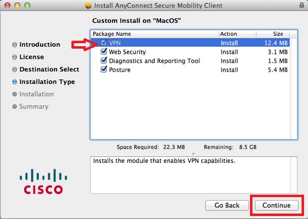 Cisco Anyconnect Vpn Client For Mac Os X